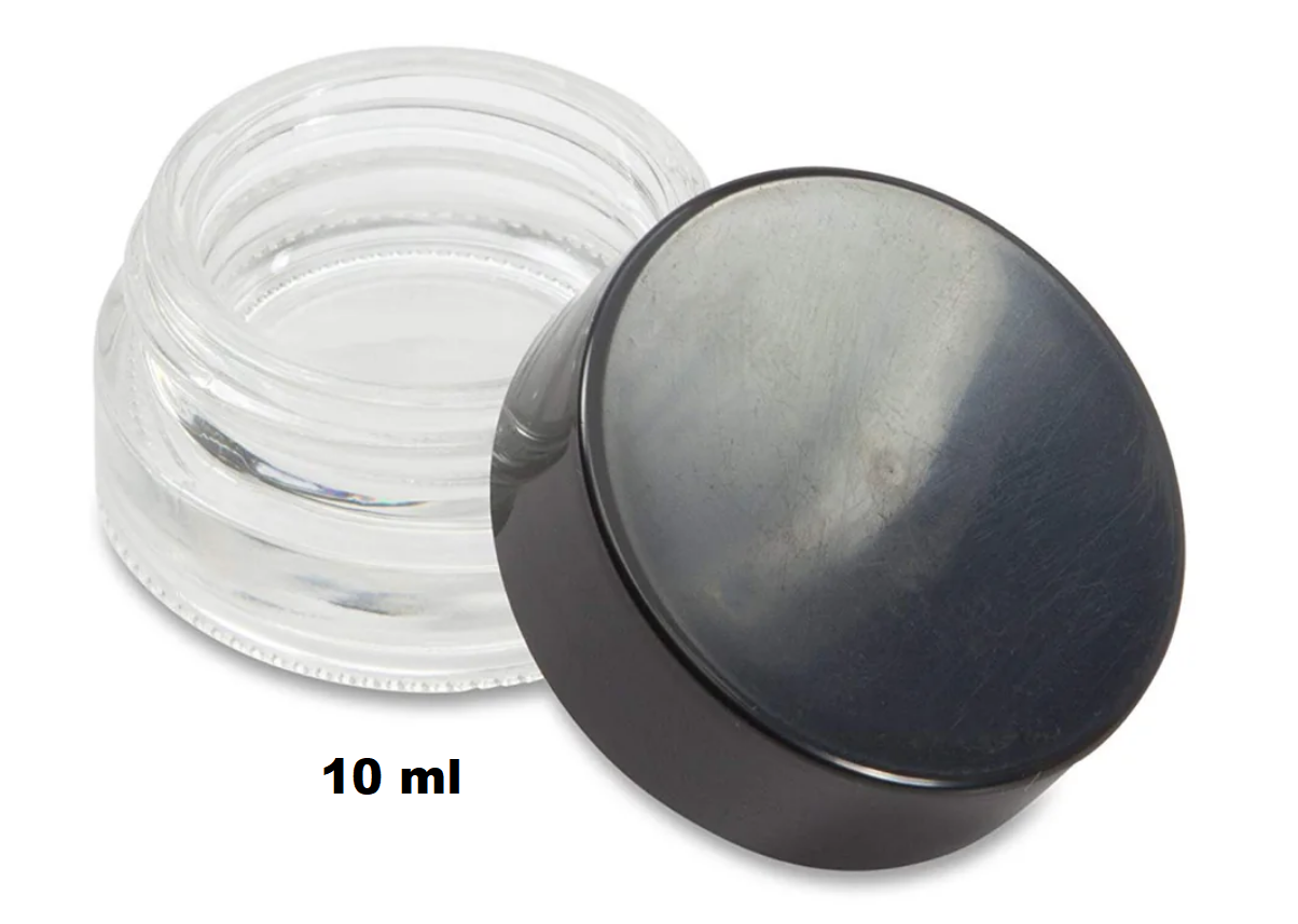 3ml OR 7 ml OR 10ml OR 1 oz Straight Wall Glass Jars