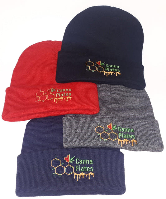 CannaPlates Logo Embroidered Toque - CannaPlates