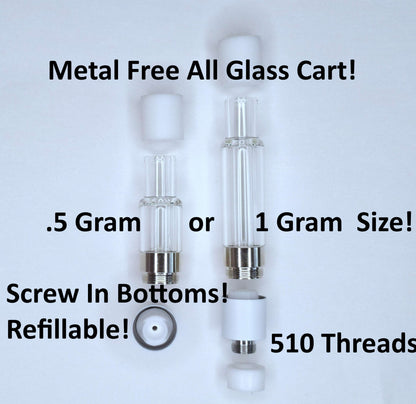 Empty Rosin/Vape Cartridge (.5 G or 1 G)