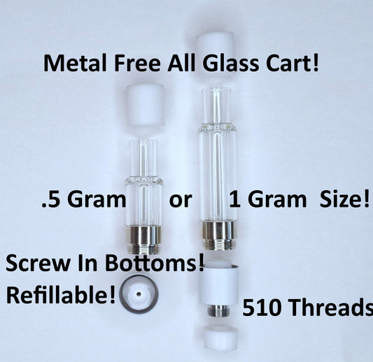 Empty Rosin/Vape Cartridge (.5 G or 1 G)
