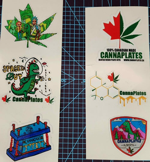 CannaPlates OG Stickers