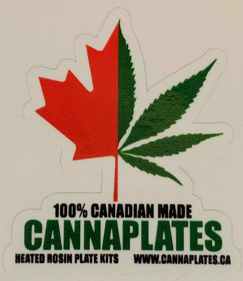 CannaPlates OG Stickers