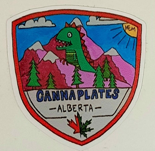 CannaPlates OG Stickers