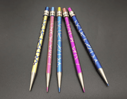 Anodized Titanium and  316 Stainless Steel Dab Pencils