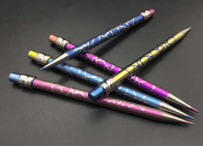 Anodized Titanium and  316 Stainless Steel Dab Pencils
