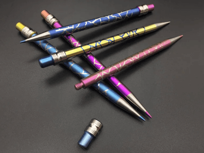 Anodized Titanium and  316 Stainless Steel Dab Pencils
