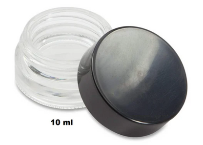 3ml OR 7 ml OR 10ml OR 1 oz Straight Wall Glass Jars